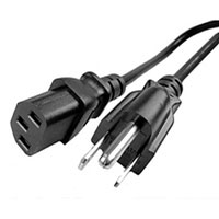 Cable de Alimentación de Pared a Computadora - 110V