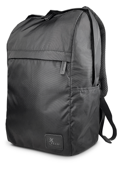 Mochila para Portátil 15.6" Resistente en Poliéster - Color Negro