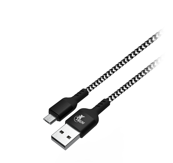 Cable USB 2.0 trenzado de 1.8 m de longitud - Xtech