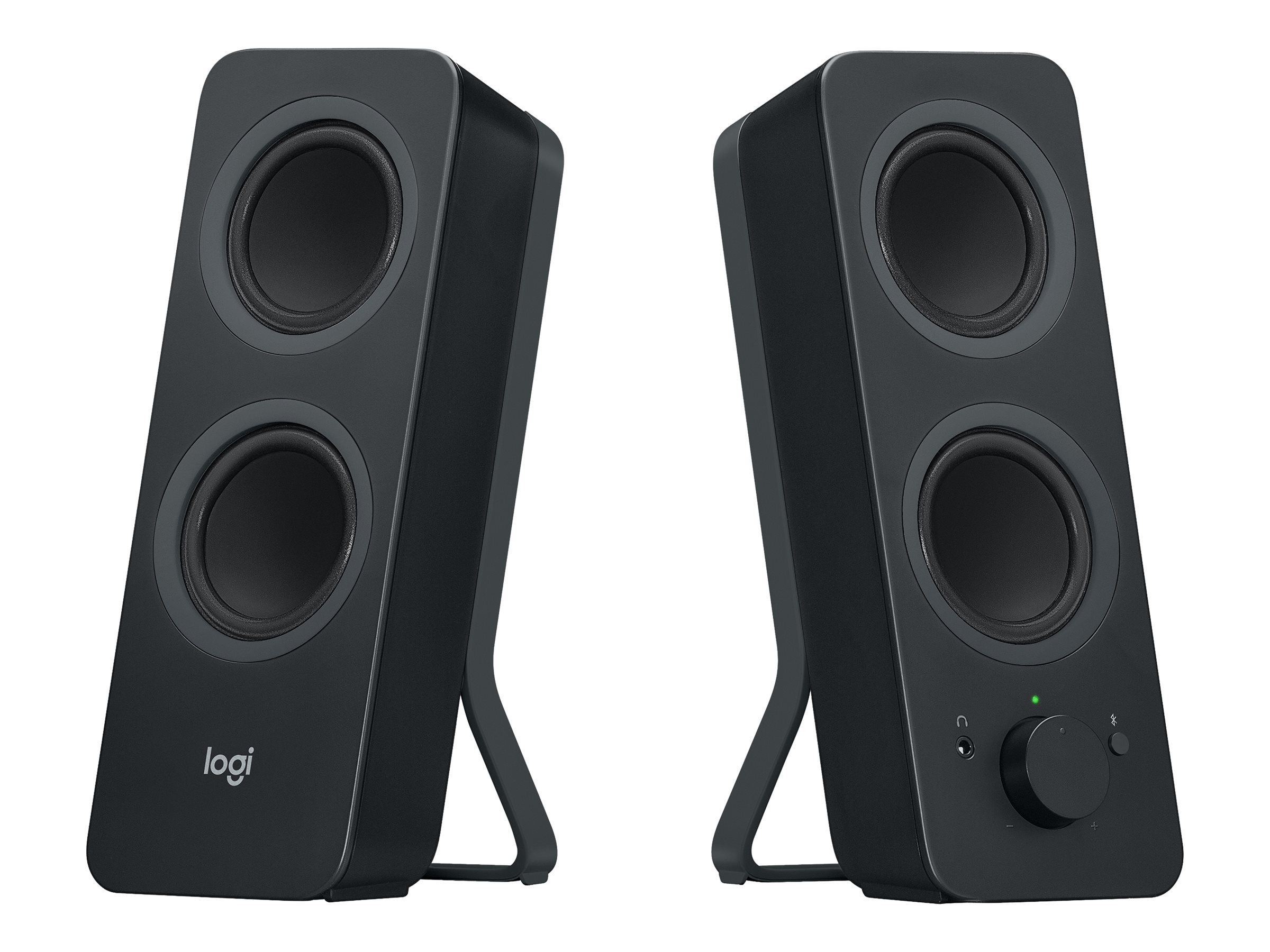 Logitech Z207 Altavoces de Ordenador Bluetooth - Canal 2.0 - Inalámbricos - 5 Vatios (Total) - Negro