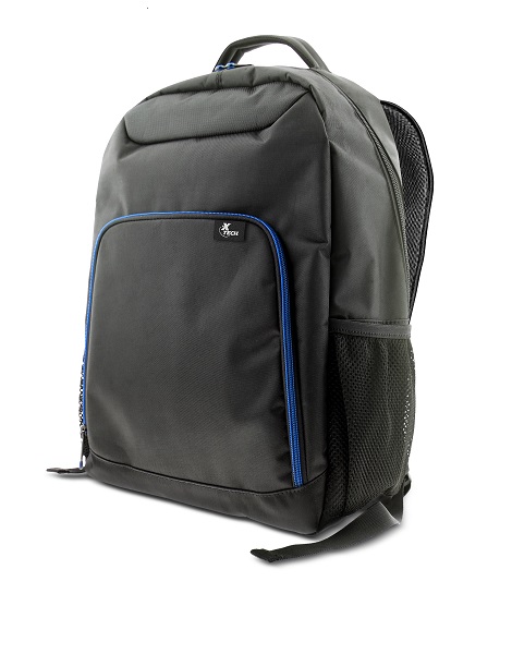 Mochila para Laptop Xtech 15.6" Negro con Detalles Azules