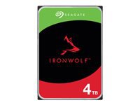 Seagate IronWolf ST4000VN006 - Disco duro interno de 4 TB SATA 6Gb/s 5400 rpm - Búfer de 256 MB - Recuperación de datos Seagate Rescue 3 años