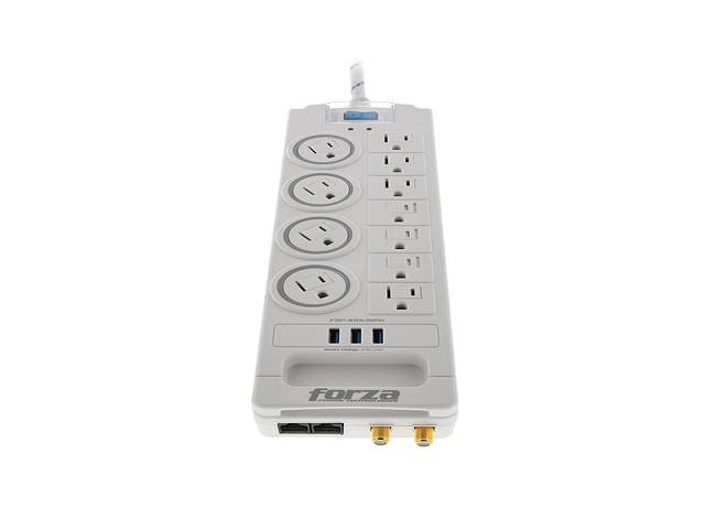 Protector de Sobretensiones Forza con 11 Conectores de Salida