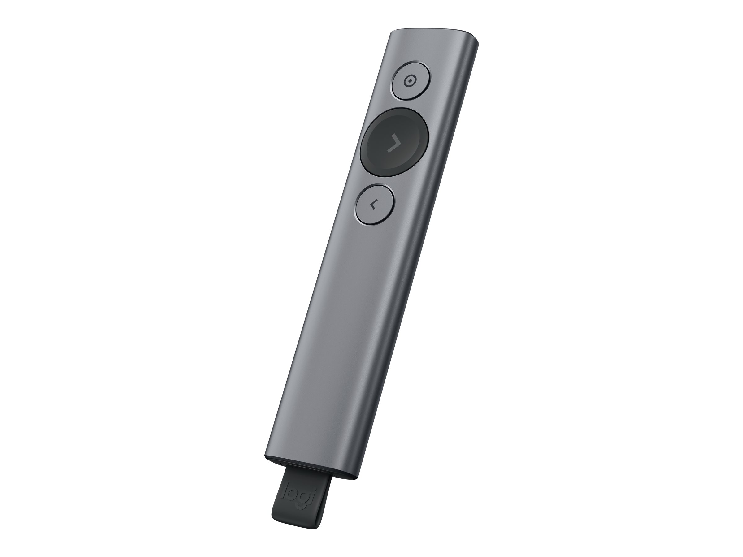Control Remoto Presentaciones Logitech Spotlight - 3 Botones - Color Pizarra