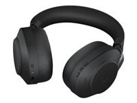 Jabra Evolve2 85 MS Stereo - Auriculares Bluetooth con Cancelación Activa de Ruido - Certificados para Microsoft - Color Negro