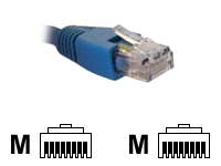 Cable de Interconexión Nexxt RJ-45 a RJ-45 2.1m UTP CAT 6 Trenzado Azul