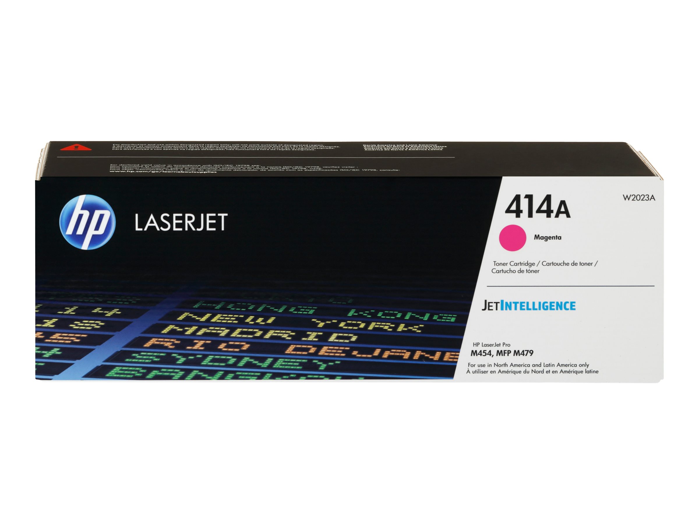 Cartucho de Tóner HP 414A Magenta Original para Impresoras LaserJet