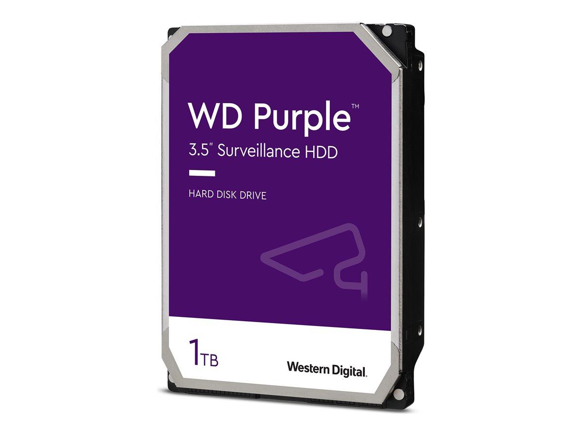 WD Purple WD11PURZ 1TB Disco Duro Interno SATA 6Gb/s 3.5" - Búfer 64 MB