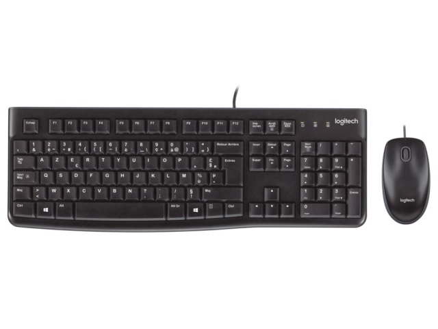 Logitech Desktop MK120 - Teclado y ratón USB