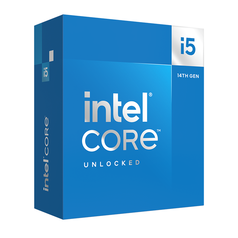 Procesador Intel Core i5-14600K, 3.5 GHz, 14 núcleos, 20 hilos, 24 MB caché, FCLGA1700 Socket - Caja